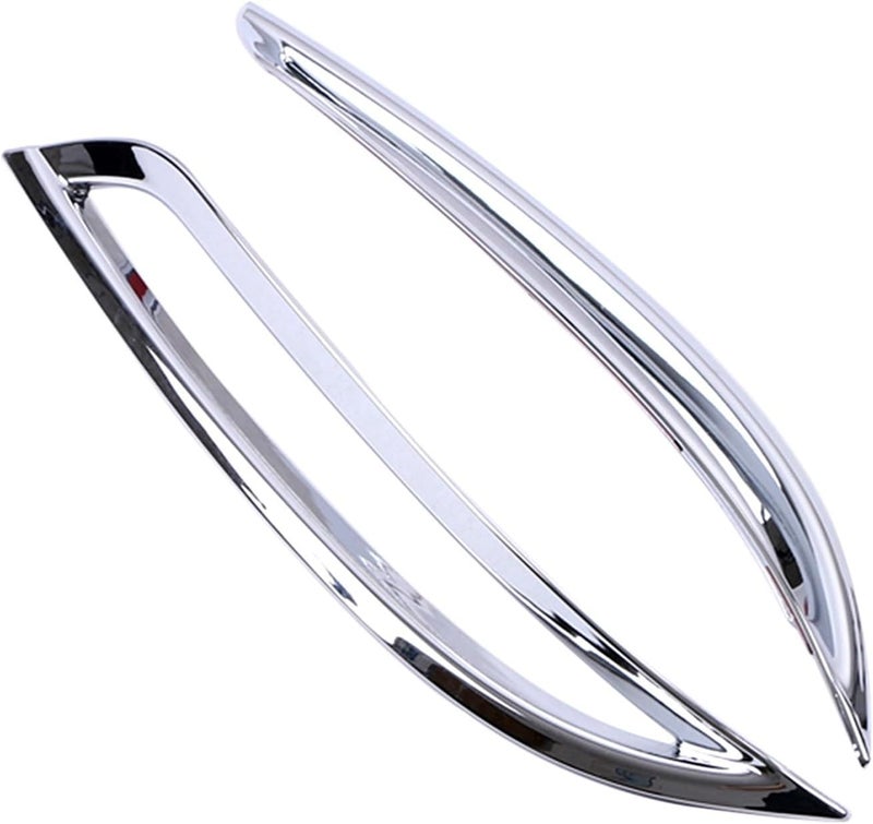 QASULER Carbon Fiber Fog Light Trim for Tesla Model 3 - Image 5