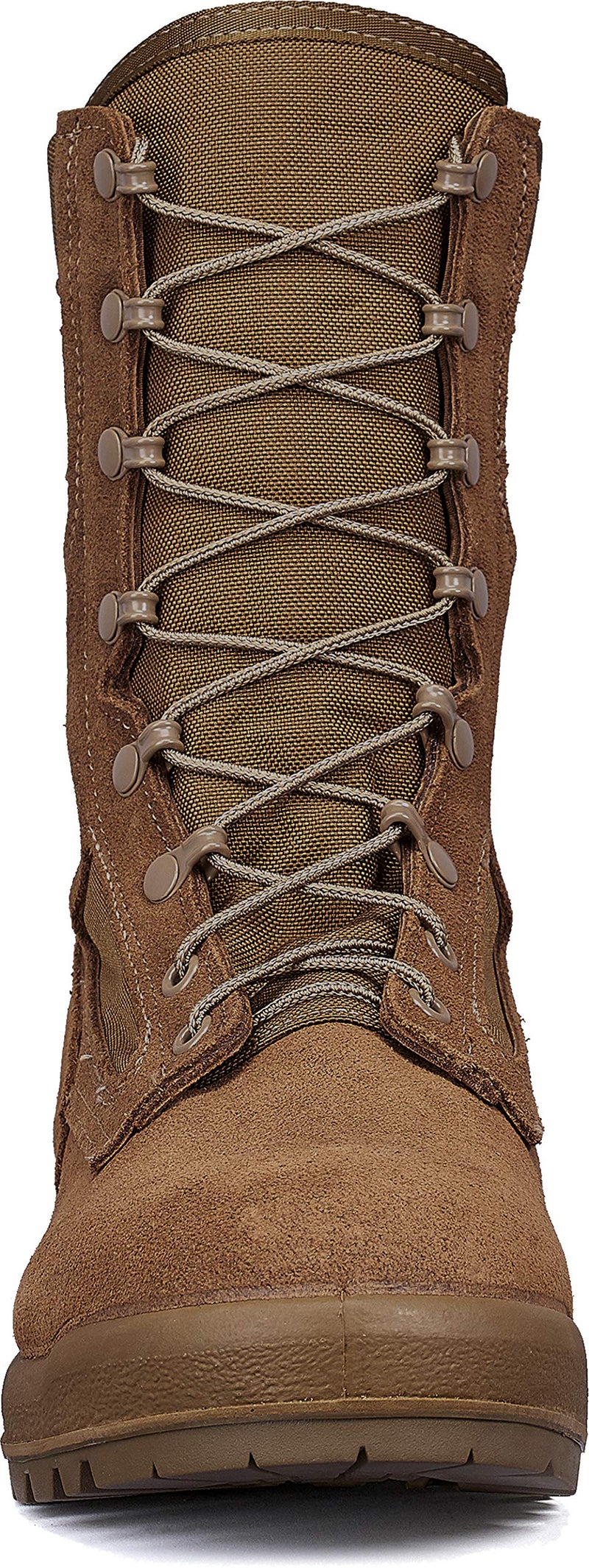 Belleville 550 ST 8" Hot Weather Steel Toe Boots - EH Rated Lightweight Tactical Boots for Men - Jump-Ready Jungle Footwear - Berry Compliant - Mojave Cattlehide Leather - 5.5 Wide - Image 4