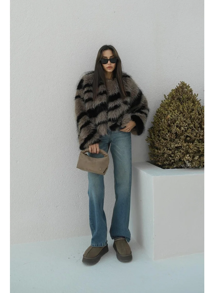 Havoş Blue Kuzmina Washed Straight Jeans