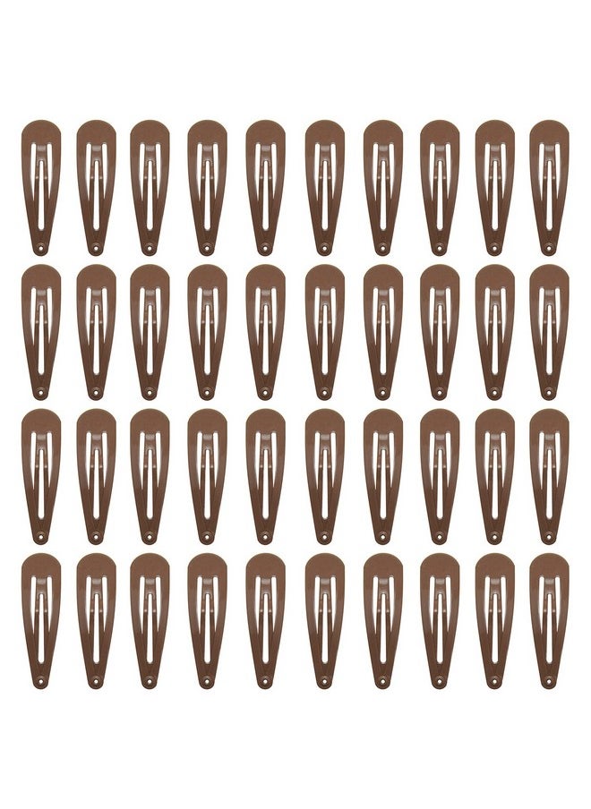 40 Counts Colorful Metal Snap Hair Clips 2 Inch Barrettes For Women Accessories (Brown) - pzsku/Z696F269BAED8917E22EBZ/45/_/1719064709/d4709038-a643-4257-b73d-38721c78e899