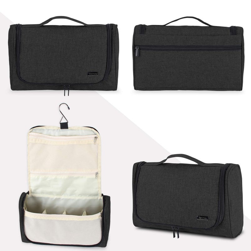 Teamoy Travel Storage Bag Compatible with Dyson Airwrap Styler, Portable Travel Organizer for Airwrap Styler and Attachments, Black - Image 5