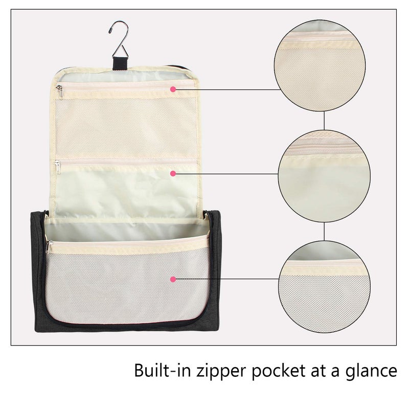 Teamoy Travel Storage Bag Compatible with Dyson Airwrap Styler, Portable Travel Organizer for Airwrap Styler and Attachments, Black - Image 3