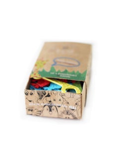 Lucky Teeth Kids Dental Floss Picks Without Fluoride, Natural Strawberry Flavor. Fun & Colorful Animal Shape Will Make Any Little one Floss. Part Biodegradable & Eco-Friendly. Prevent Tooth Decay & Gum Disease.  - Image 5