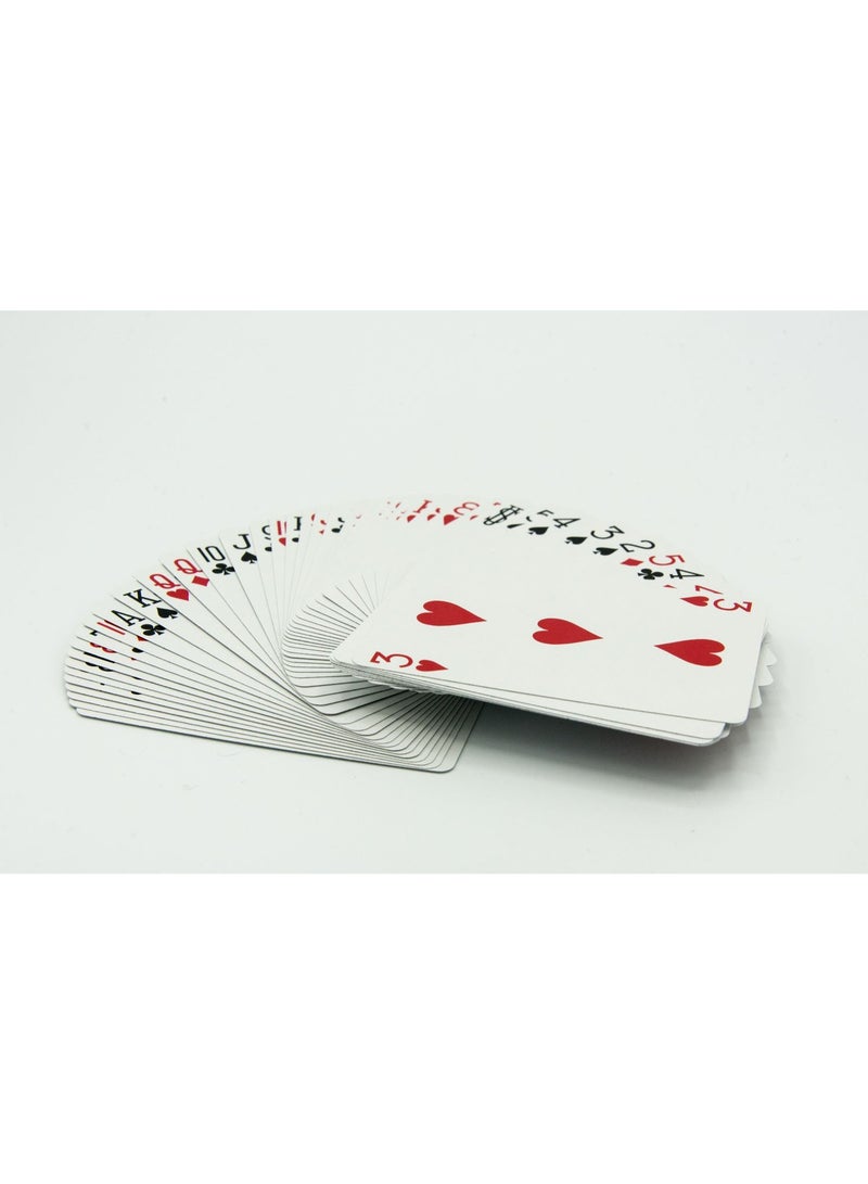 Souvenir Souq Premium Dubai Skyline Playing Cards – 2 Deck Set, made from high-quality durable plastic with a stylish Dubai skyline design. Waterproof, flexible, and long-lasting—perfect for travel, gifting, and everyday card games. - Image 2