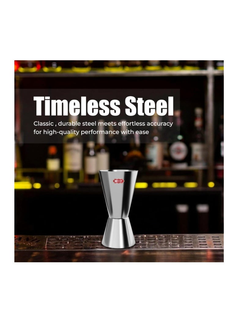 KITCHEN EXPERT, THE KITCHEN'S BEST - Tall Peg Measure | Stainless Steel | Cocktail Jigger | Double Sided | Drink Measurement | Bar Tool | 30/60 ml |1 PC - Image 5