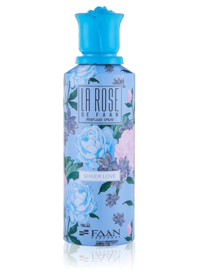 Faan LA Rose DE FAAN perfume spray for Women 200ml - Sheer love - Image 1