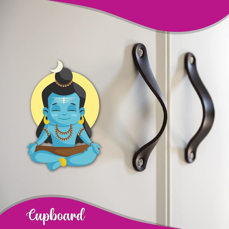 Click n ship Shiv Kitchen Fridge Magnet - Multicolor - Image 2