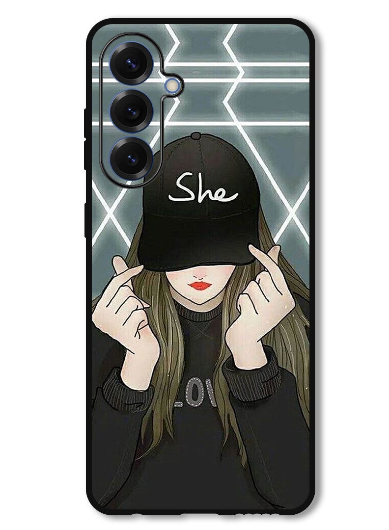 Theodor Protective Case Anti Scratch Shock Proof Bumper Cover For Samsung Galaxy S25 She On Cap - Image 1