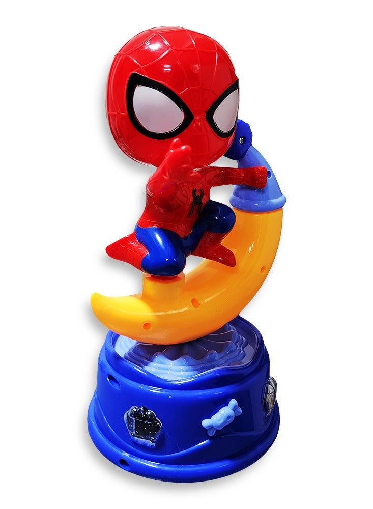 Ramadan Lantern Crescent Spiderman with Light and Ramadan Songs