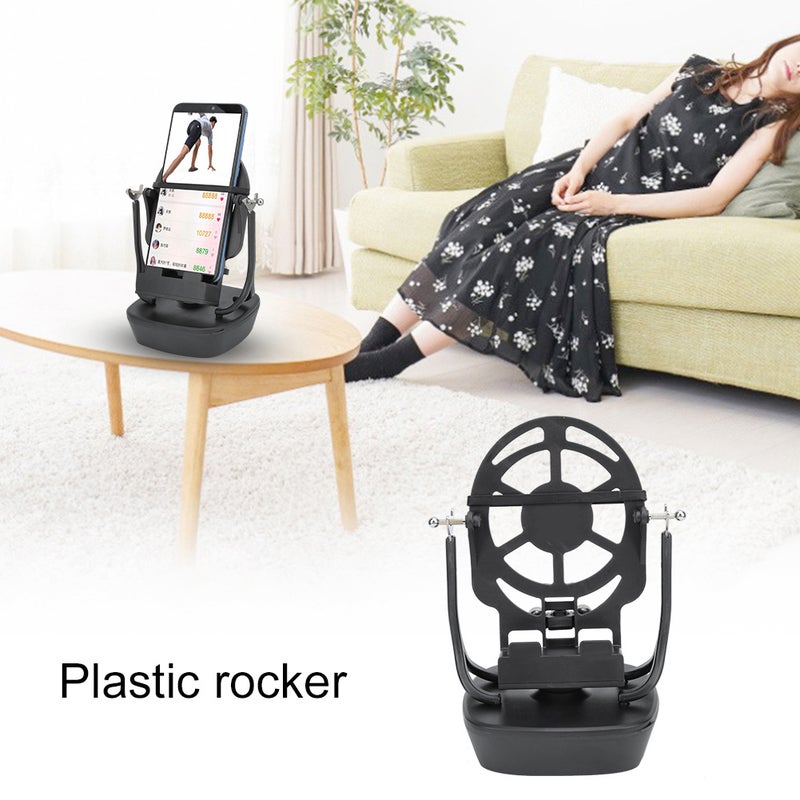 Automatic Phone Wiggler: 2 Power Options Battery/USB, Radiation-Free Stainless Steel Frame - Portable Soft Support Phone Motion Device for Daily Sports Goal Completion, Home Use - Image 4