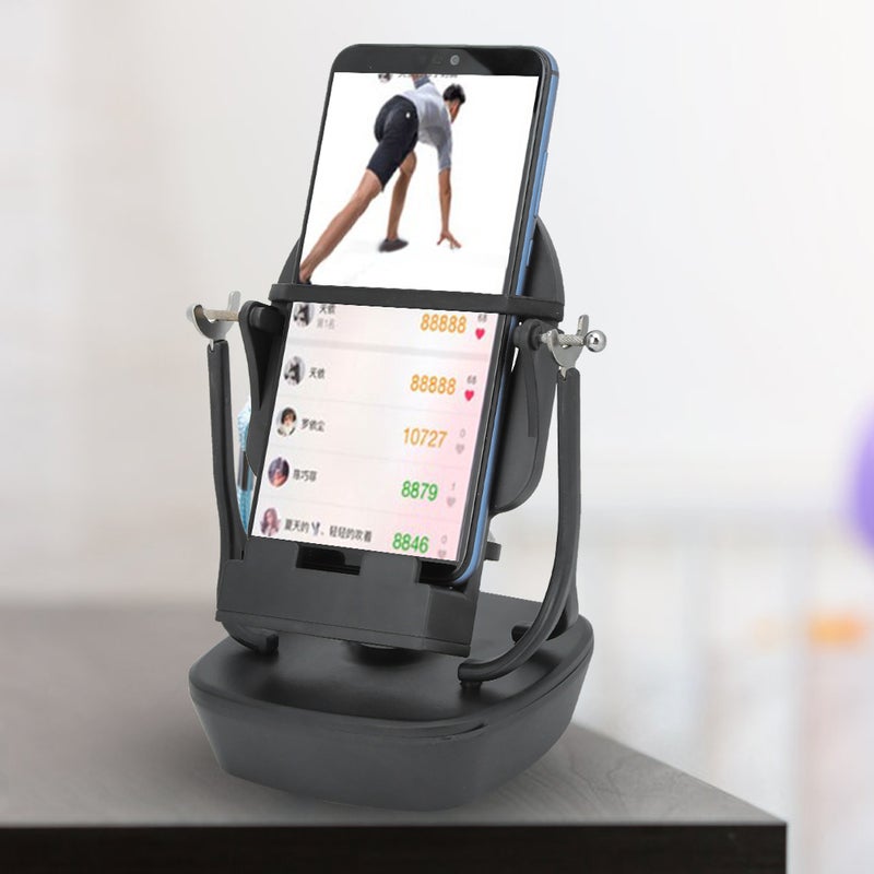 Automatic Phone Wiggler: 2 Power Options Battery/USB, Radiation-Free Stainless Steel Frame - Portable Soft Support Phone Motion Device for Daily Sports Goal Completion, Home Use - Image 5
