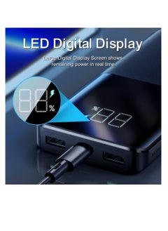 Protect 10000 mAh Power Bank With 22.5W Fast Charging and LED Digital Display 1*USB C & 2*USB A Ports Charge up to 3 devices Simultaneously  - Image 4