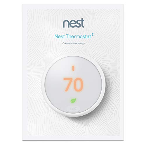 Nest Thermostat E Programmable Smart Thermostat for Home, App Controlled via Wifi, Programmable, Compatible with Alexa and Google Assistant, Frosted White Color (T4002ES) - Image 4