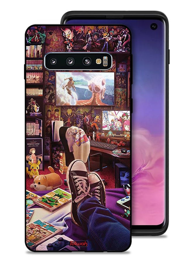 Tolwak Samsung Galaxy S10 Protective Case Cover Comic Zone - Image 1