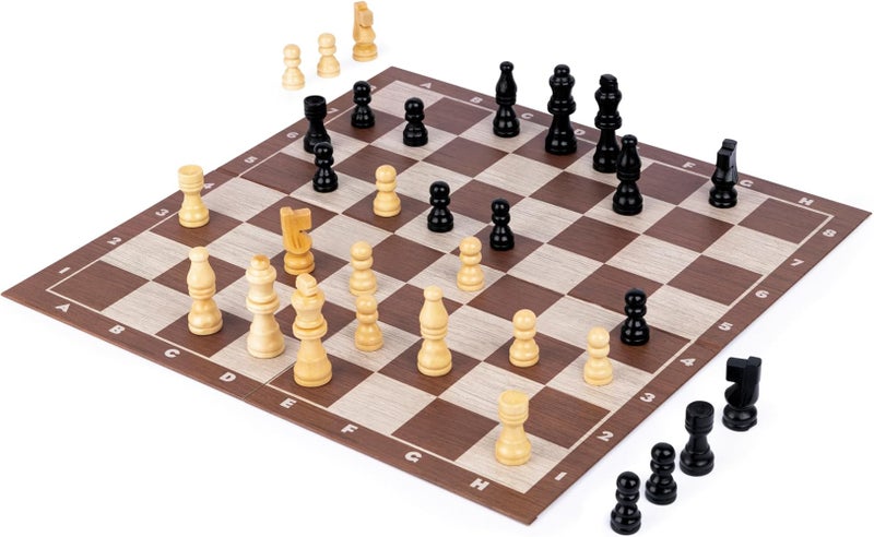 Spin Master Games Cardinal Classics Chess Board Game Set with Folding Board & 32 Staunton-Style Pieces, Strategy Game for Kids & Adults Ages 8+ - Image 3