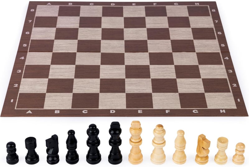 Spin Master Games Cardinal Classics Chess Board Game Set with Folding Board & 32 Staunton-Style Pieces, Strategy Game for Kids & Adults Ages 8+ - Image 2