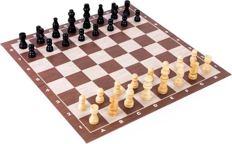 Spin Master Games Cardinal Classics Chess Board Game Set with Folding Board & 32 Staunton-Style Pieces, Strategy Game for Kids & Adults Ages 8+ - Image 4