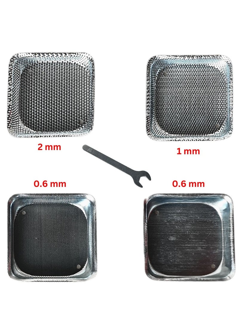اي ار تي سي مطحنة كهربائية متعددة الوظائف من ARTC ومطحنة أعلاف لطحن الحبوب والأرز والذرة والجاودار والشوفان والشعير ومطحنة أعلاف الحيوانات مع درجات طحن مختلفة - Image 4