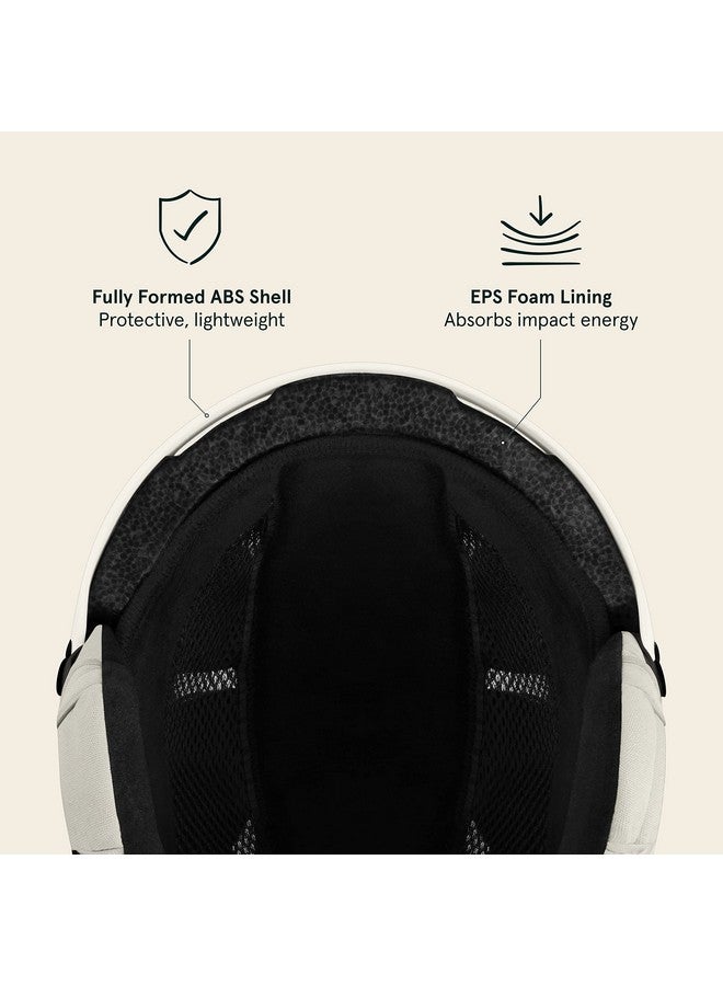 Retrospec Comstock Youth Ski & Snowboard Helmet For Kids Durable Abs Shell, Protective Eps Foam & Cooling Vents Adjustable Fit For Boys & Girls Matte Wonderland, 5255Cm Small  - Image 3