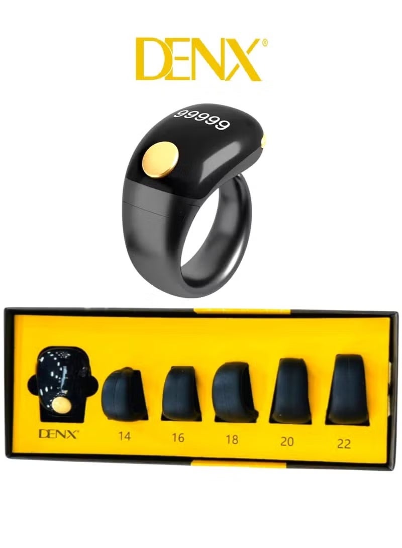 Denx خاتم الصلاة الذكي 5 في 1 المحظوظ – أنيق وخفيف الوزن - Image 3