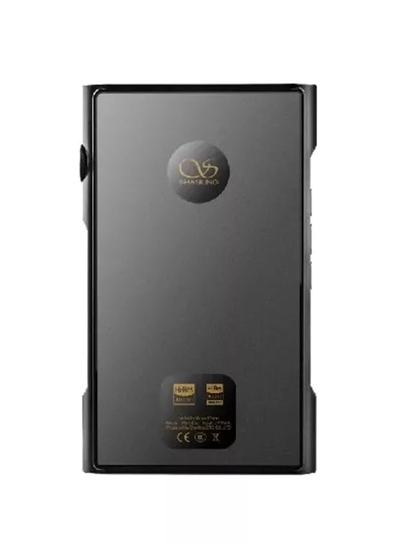 شانلينغ مشغل صوت رقمي فائق SHANLING M6، مشغل MP3/MP4، مشغل موسيقى محمول، بلوتوث عالي الدقة 5.0، 2.4G/5G WiFi|4+64GB|16X MQA|4X AK4493SEQ|Android10 Snapdragon 665|900mW@32Ω (أسود)  - Image 2