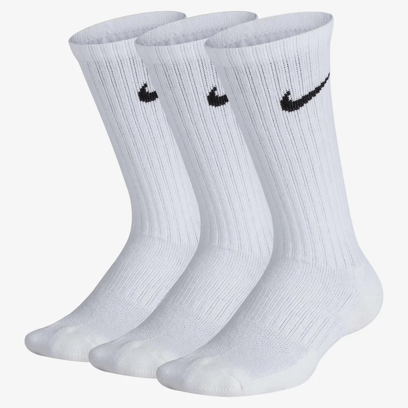 Nike Kids' Performance Cushioned Crew Socks (3 Pair) (Older Kids)
