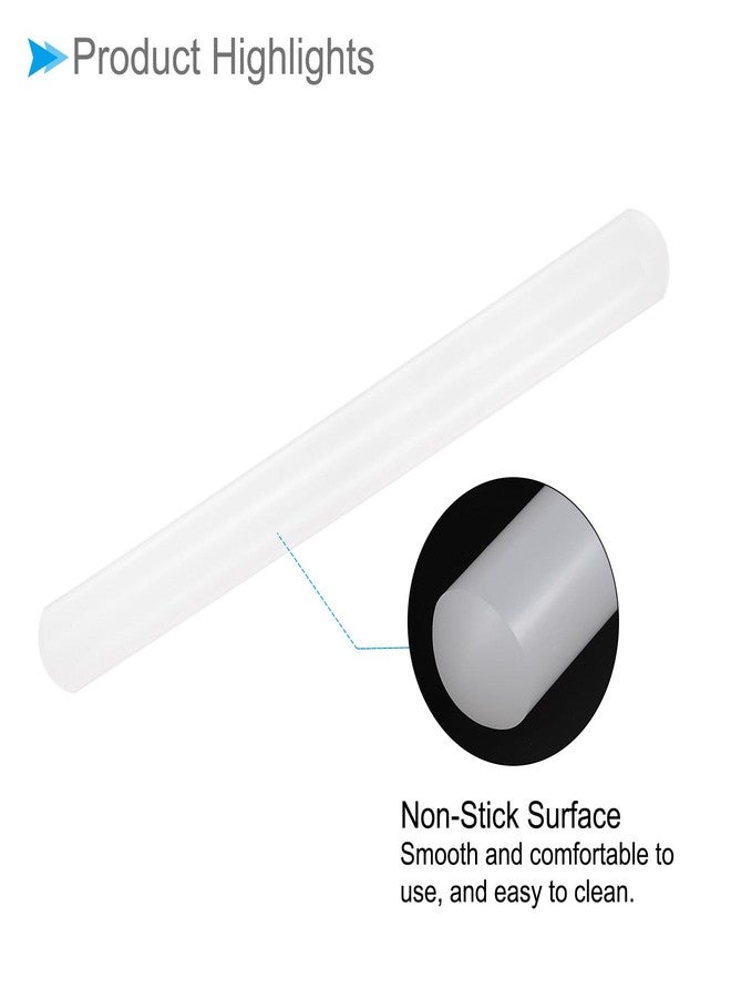CoCud Fondant Rolling Pin, 13" Length, PP Plastic Non-Stick No Handle Fondant Roller Dough Roller - (Applications: for Baking Fondant DIY) - Image 4