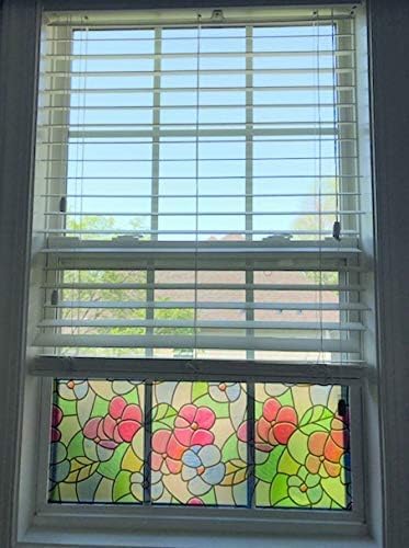 d-c-fix 346-0017 Self-Adhesive Privacy Glass Window Film, Lisboa Red, 17" x 78" Roll - Image 4