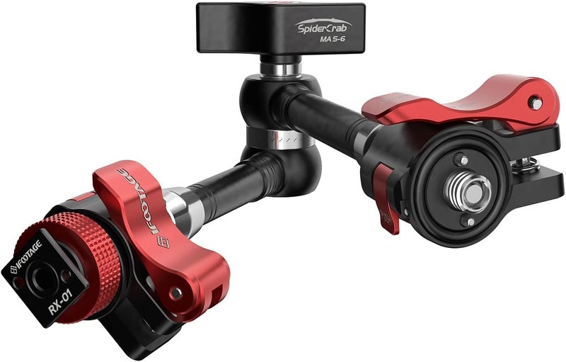Ifootage ذراع سحري IFOOTAGE 11'' سبايدر كراي MA5-6، حامل كاميرا بروجيكتور بإفراج سريع، قدرة تحميل 6KG، براغي 1/4" و 3/8" للكاميرات/الشاشات/الهواتف/الأضواء/البروجيكتور - Image 1