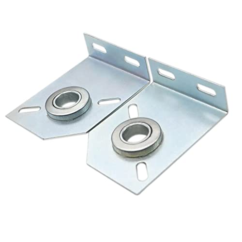 Baudelun Garage Door Spring Center Bearing Bracket, Garage Door Spring Anchor Center Plate, 3-3/8" - Image 1