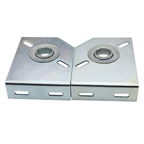 Baudelun Garage Door Spring Center Bearing Bracket, Garage Door Spring Anchor Center Plate, 3-3/8" - Image 5