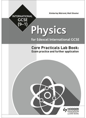 Edexcel International GCSE (9-1) Physics Student Lab Book: Exam practice and further application - pzsku/Z697096D0418E029D5CCEZ/45/_/1732721025/663c3aa8-6380-4e2c-a8fd-4e4ca5e4307d