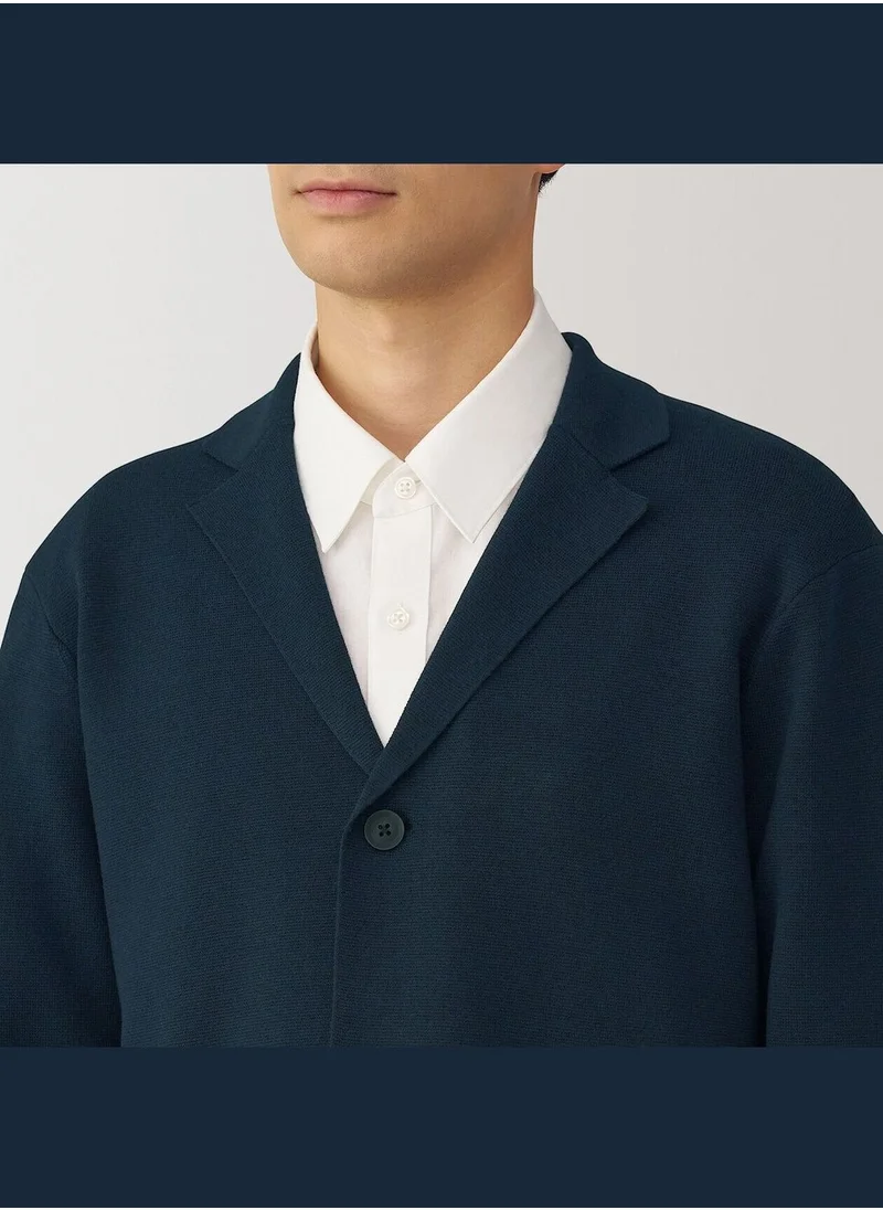 MUJI Washable Milano Ribbed Jacket