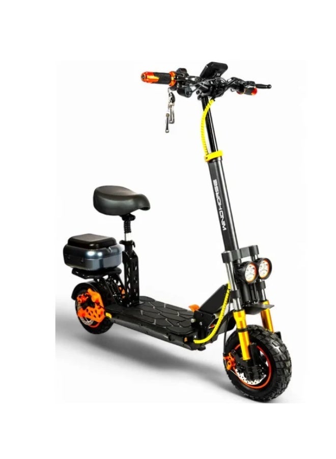 Wind Horse H4 Electric Scooter 48V 1800W with 30KM Range and 50km/h Max Speed - Image 1