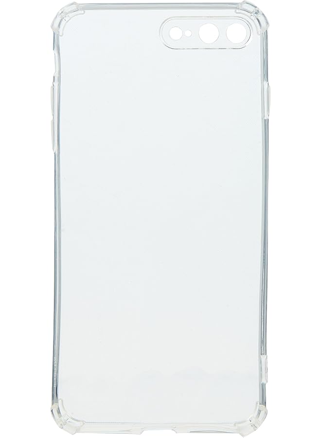 Iphone 7 Plus Case Iphone 8 Plus Case Crystal Clear Cover Case Shock Absorption With Transparent Hard Plastic Back Plate And Soft Tpu Gel Bumper Clear