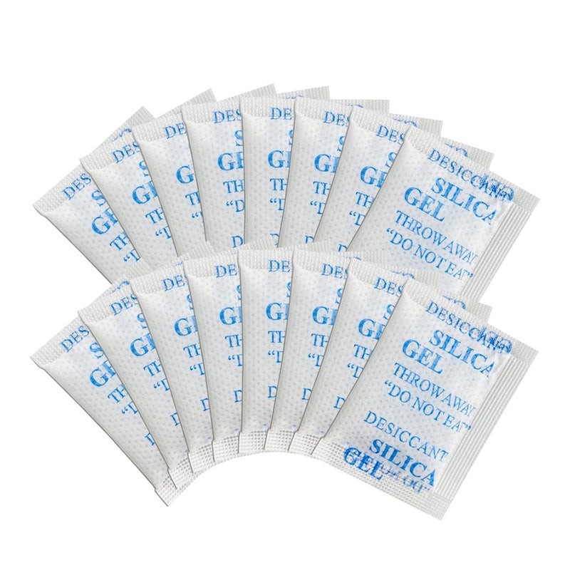 WAOTOAW Silica Gel Desiccant Packets 2 Gram 250Pcs Desiccant Packs For Moisture Control Food Grade Silica Gel Packets Moisture Absorbers For Storage - Image 1
