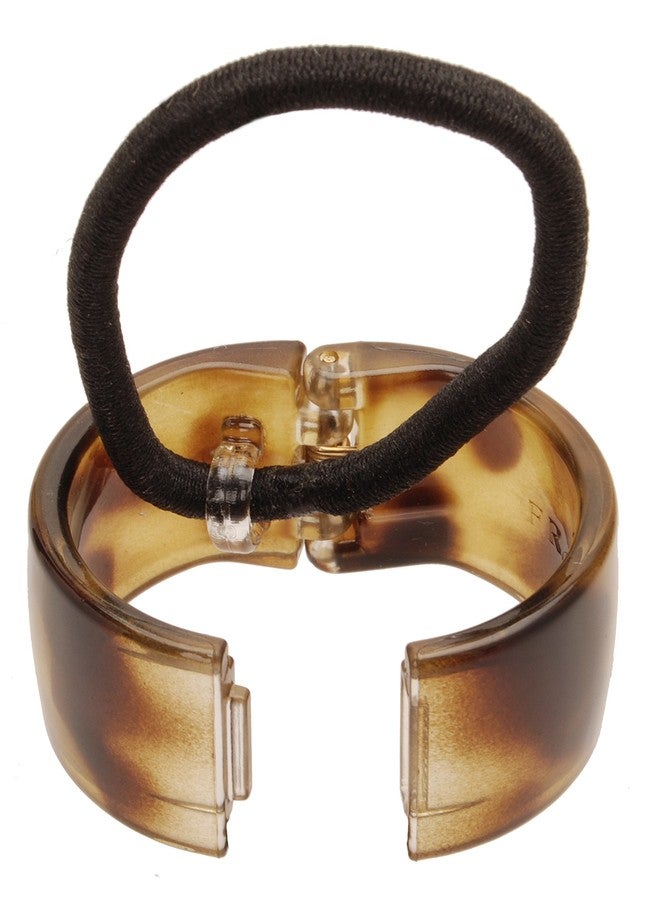 France Luxe Belle Elodie Cuff Ponytail Holder - Tokyo Amber - Image 2