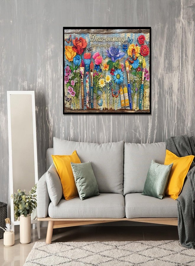 PPuzzling Flower Puzzles for Adults 1000 Pieces, Mothers Day Colorful Flowers Jigsaw Puzzle, Challenging Floral Art Painting Puzzles as Home Decor - Image 5