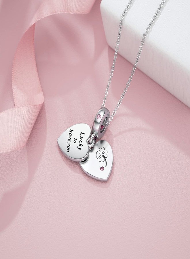 DALARAN دالاران 925 فضة استرلينية سحر حفيدة يناسب سحر باندورا حب حفيدة قلب خرز للنساء - Image 3