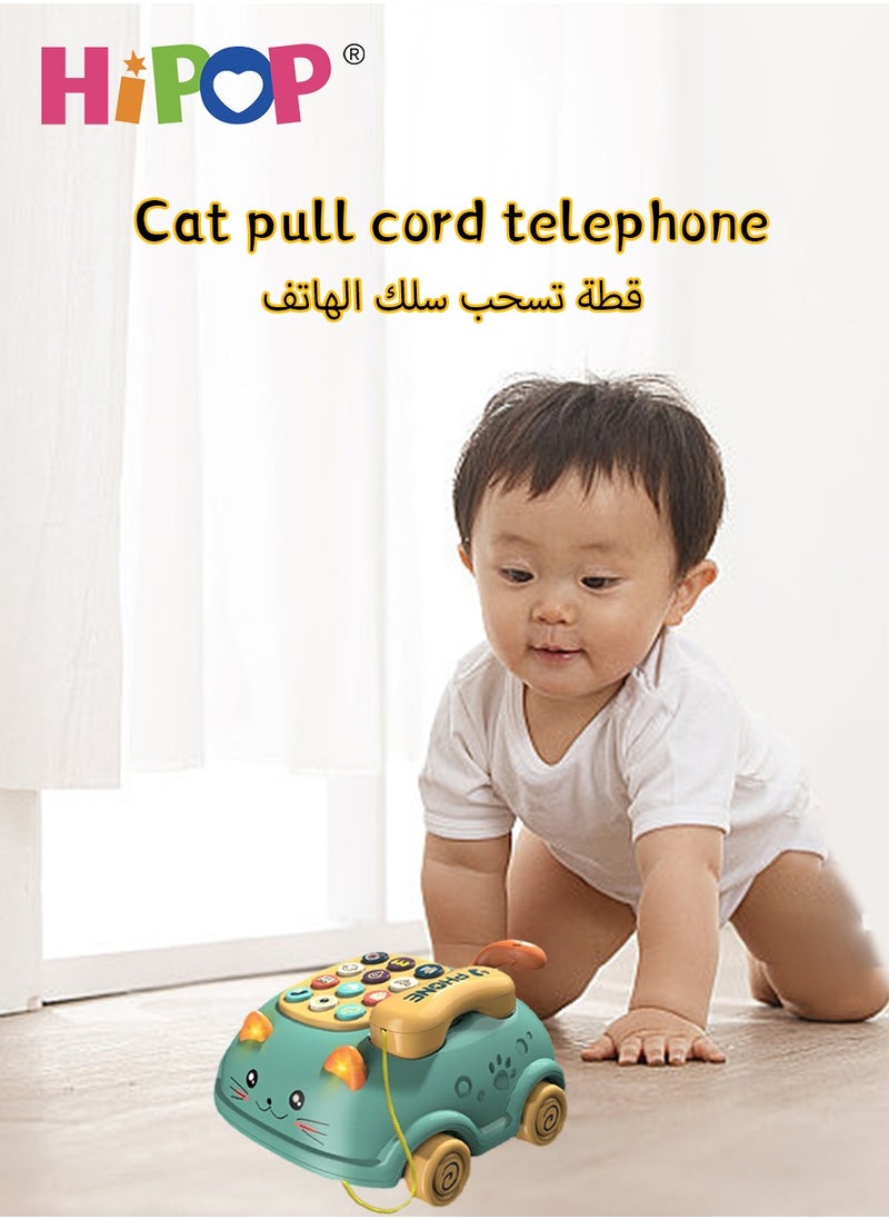 HIPOP Baby Toys with Light and Music,Baby Phone Musical Car Toy,Early Sounding Educational Toy for Baby  - Image 2