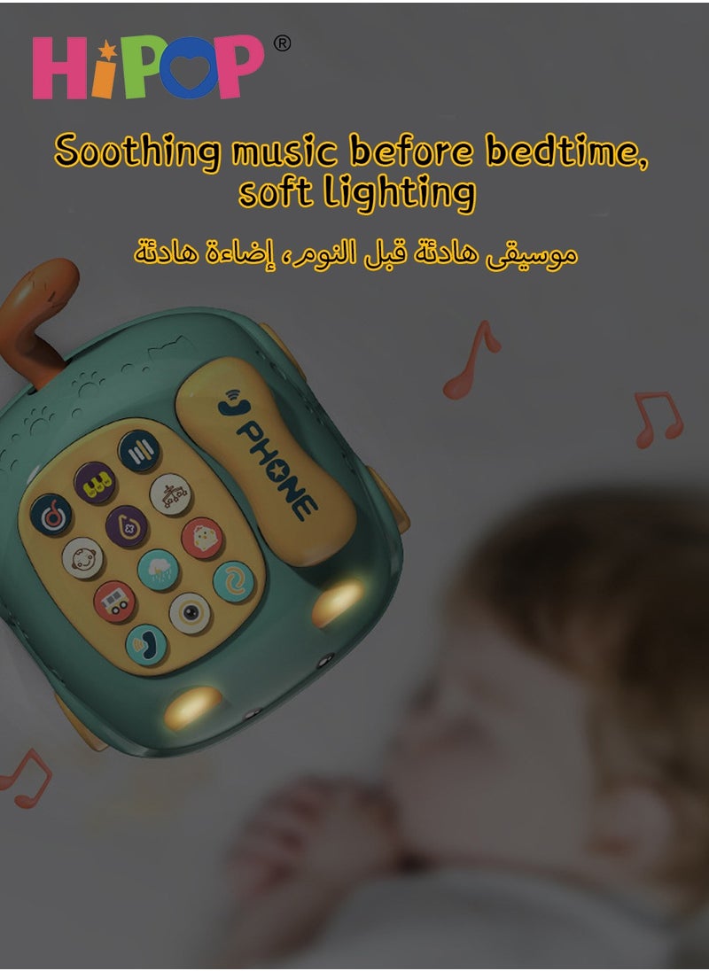 HIPOP Baby Toys with Light and Music,Baby Phone Musical Car Toy,Early Sounding Educational Toy for Baby  - Image 5