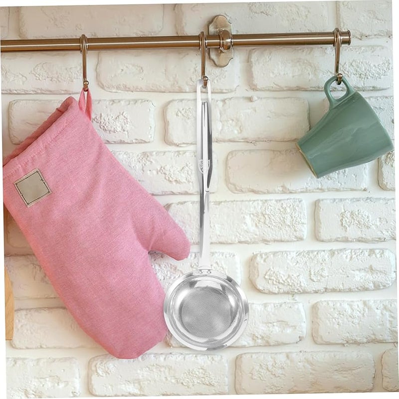 Stainless Steel Colander Strainer Spoon Oil Grease Separator Versatile Kitchen Tool - Image 5
