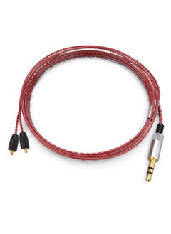 Hi-Fi MMCX Cable for Shure SE215 SE425 SE535 SE846 UE900 Red without wheat