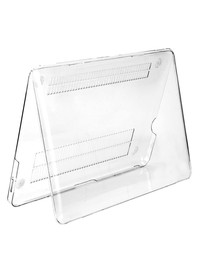 Generic - Hard Shell Case Cover Compatible with Older Version MacBook Pro 13 Inch with CD-ROM Model  A1278 Release 2009/2010/2011/2012, Clear - Image 1