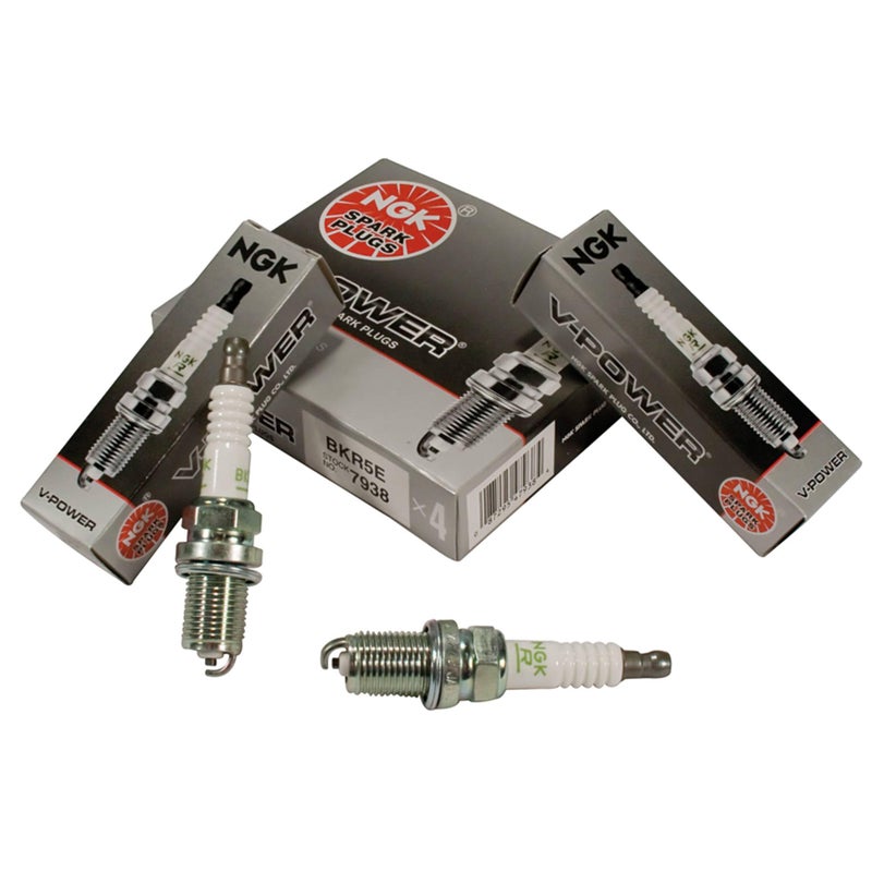 NGK 7938 V-Power Spark Plug - BKR5E, 4 Pack - Image 5