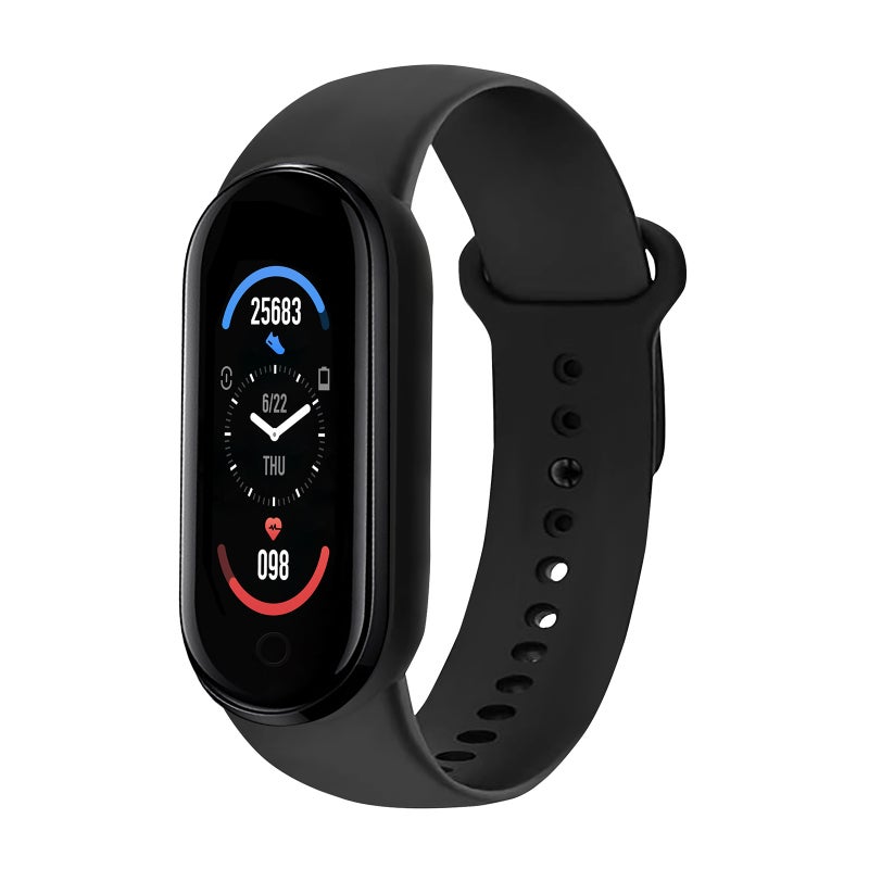 Smart Bracelet: IP67 Waterproof Touch Screen Heart Rate & Blood Pressure Monitor - Fitness Activity Tracker with Smart Reminder for Android iOS Users - Image 1
