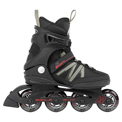 K2 Skate Kinetic 80 M, Color: Black/Gray, Size: 10 (I220200701100) - Image 2