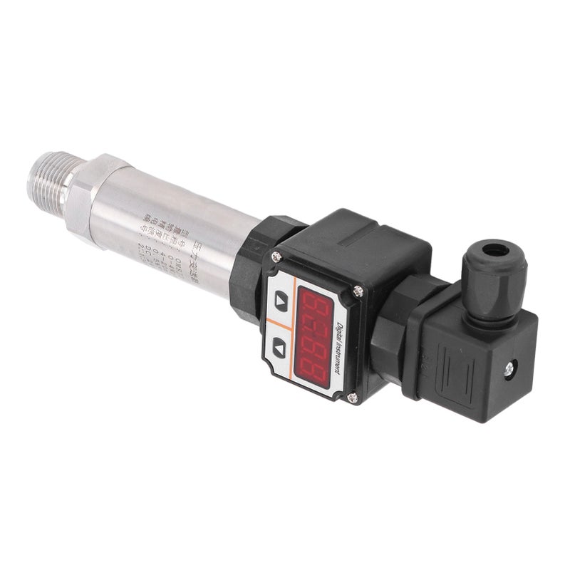 Pressure Transmitter Digital Display Small Transducer Sensor 04Mpa 420mA DC24V OMSJDXQYHX01 - Image 3
