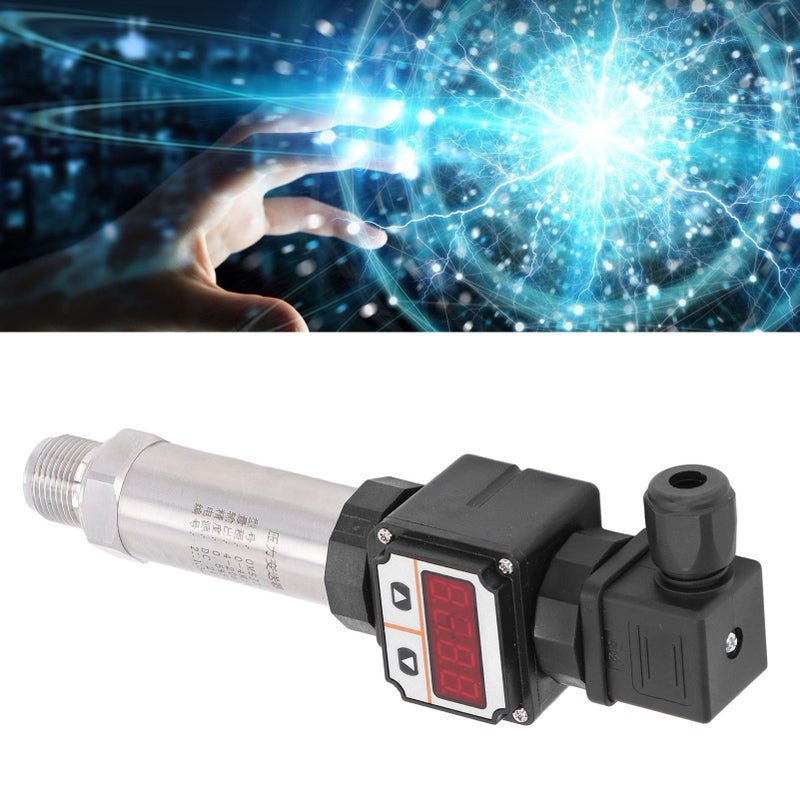 Pressure Transmitter Digital Display Small Transducer Sensor 04Mpa 420mA DC24V OMSJDXQYHX01 - Image 5