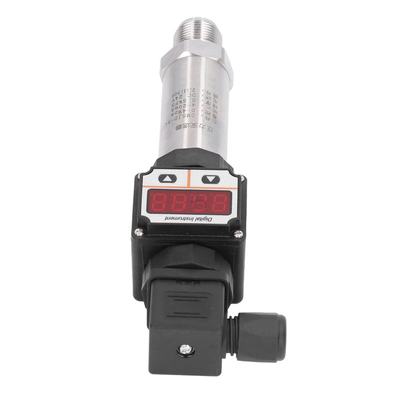 Pressure Transmitter Digital Display Small Transducer Sensor 04Mpa 420mA DC24V OMSJDXQYHX01 - Image 2